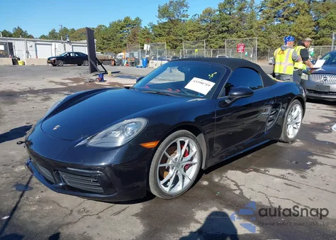 2018 Porsche 718 Boxster from USA, damaged, VIN WP0CA2A88JS210426